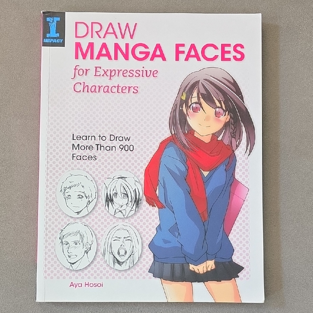 Draw Manga Faces Book